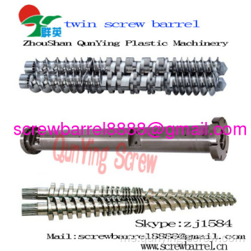 Conical Twin Barrel skru untuk haiwan kesayangan Pvc Pp Xps Pe